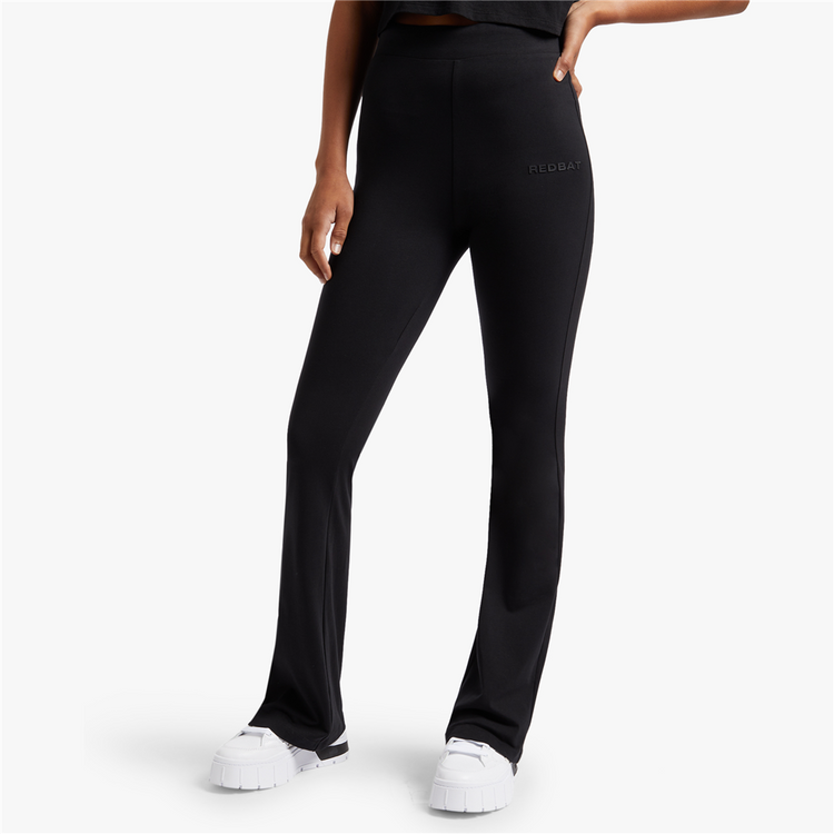Redbat Classics Women's Black Flare Leggings