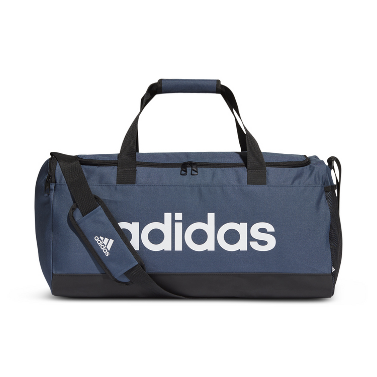 adidas Essentials Linear Medium Navy Duffel Bag