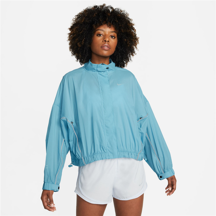 Womens Nike Run Division Aqua Jacket Totalsports