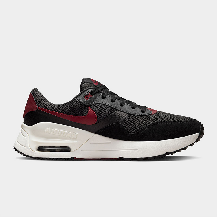 black and red nike air max
