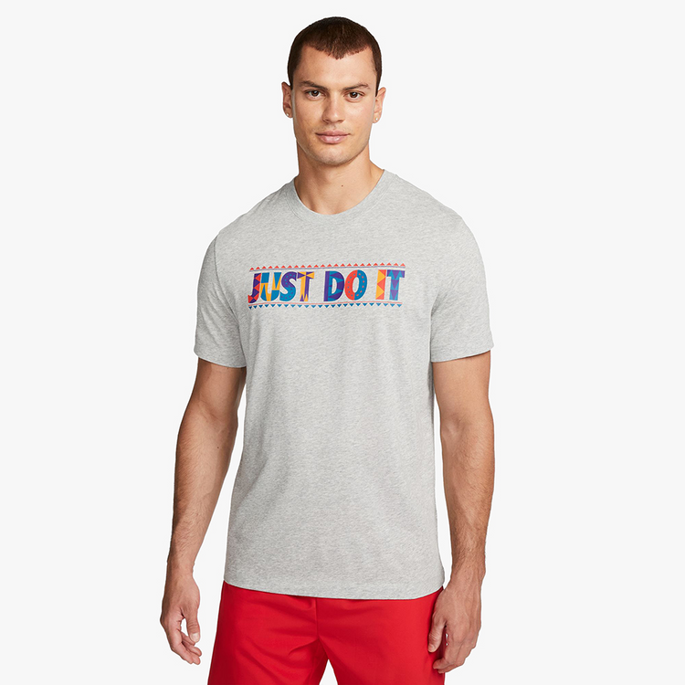 mens grey nike dri fit t shirt