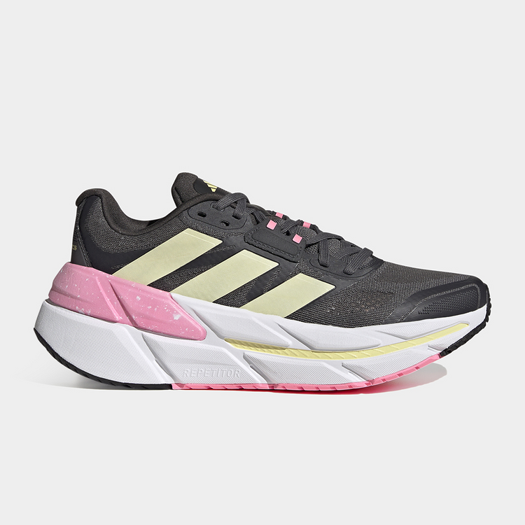 Women's adidas Adistar Grey/Yellow/Pink Shoe