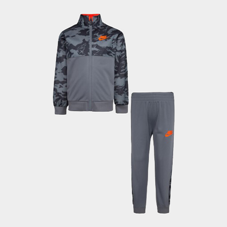 Boys Toddler Nike Grey Camo Aop Tricot Tracksuit Totalsports