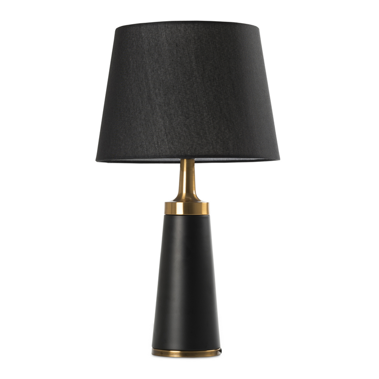 lamp set cone shape with shade 57cm