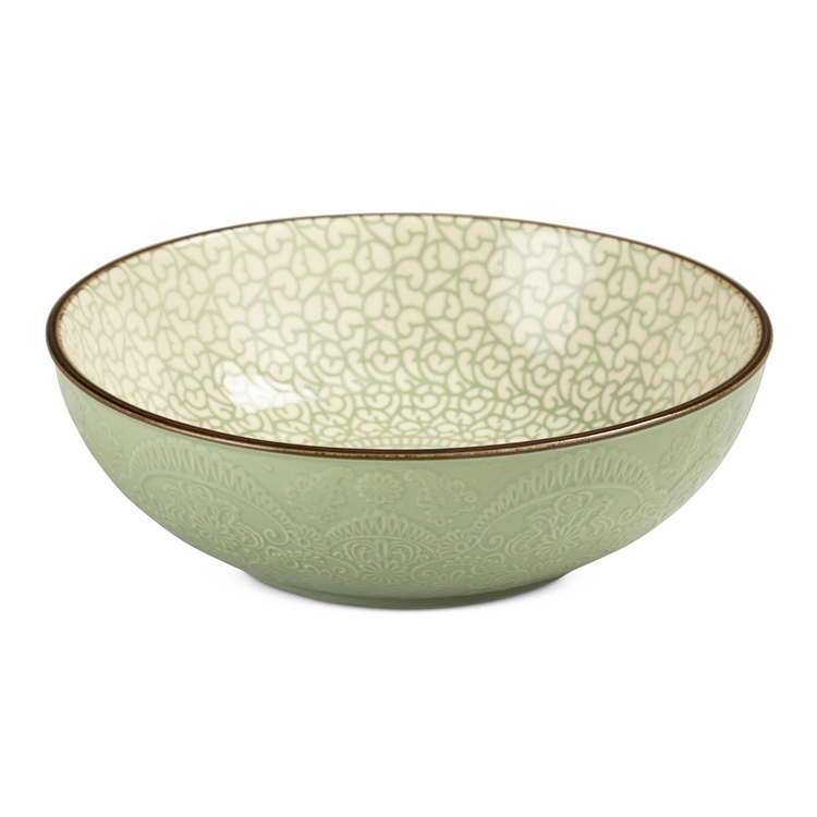 Salad Bowl Sage 22cm