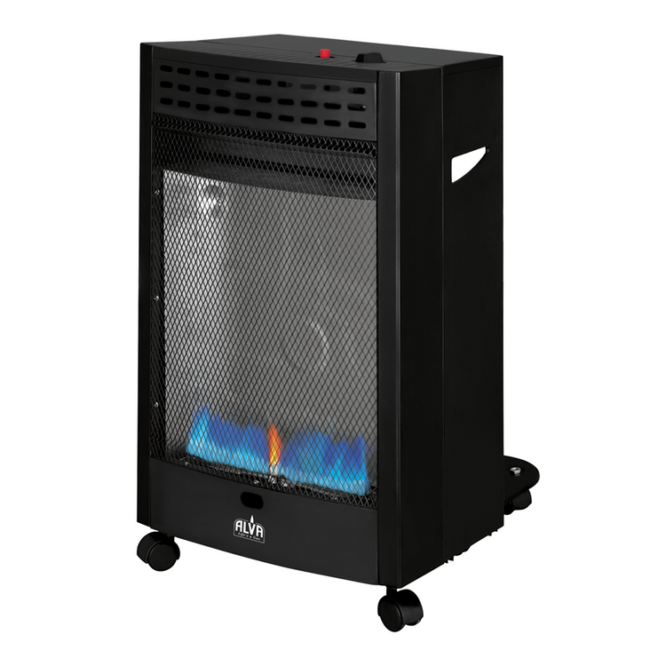 alva heater gas blue flame