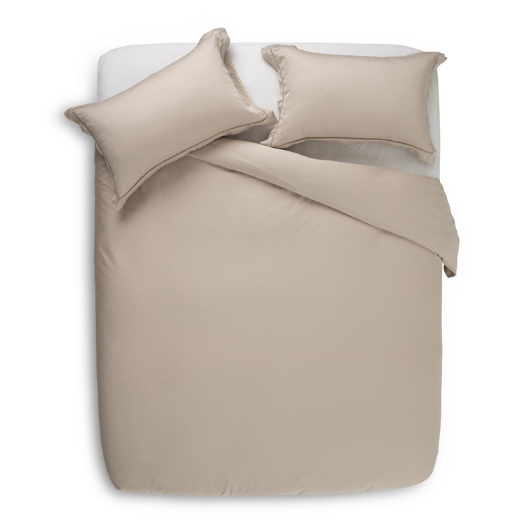 duvet cover luxury bamboo 230tc natural