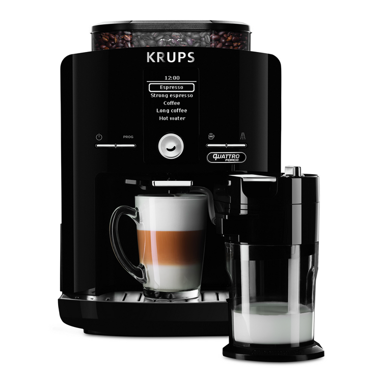krups bean to cup quattro force coffee machine