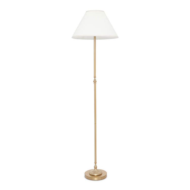 floor lamp with pleated shade 51x173cm