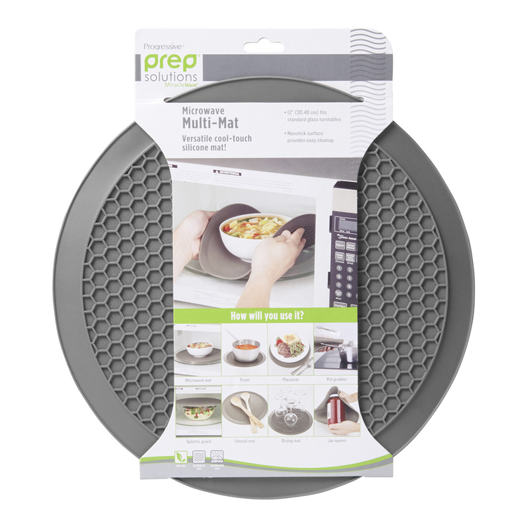 progressive microwave multi mat grey