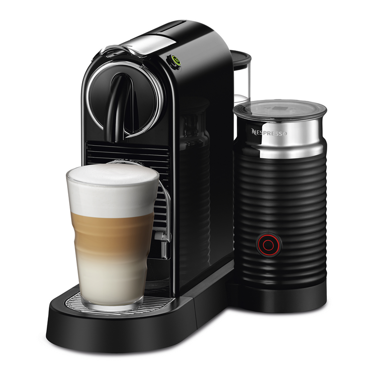 Nespresso citiz w/milk black bundle