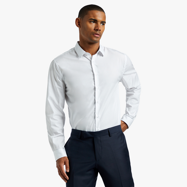 Cutaway Collar Shirt