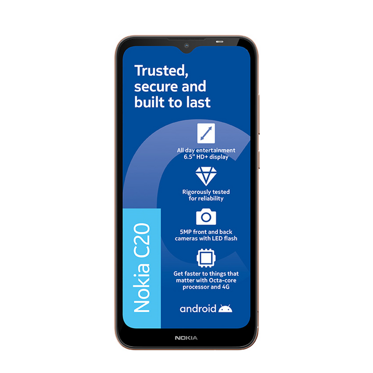 Nokia C20 Nokia C20 Dual Sim Network Locked