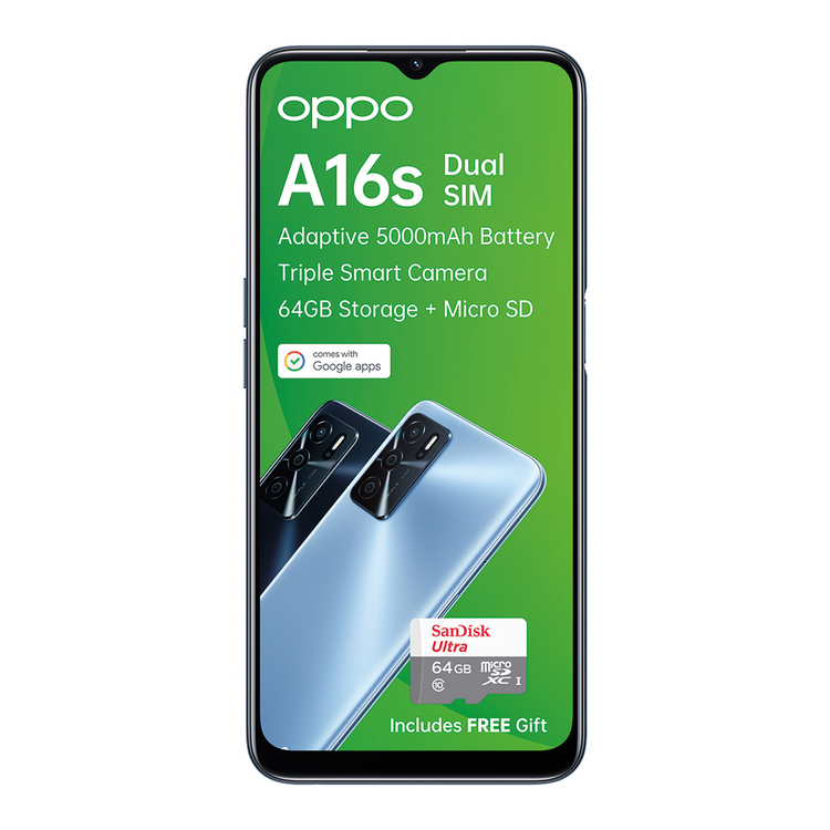 Oppo A16S Dual Sim and 64Gb Sd Card for sale Online in South Africa Hi