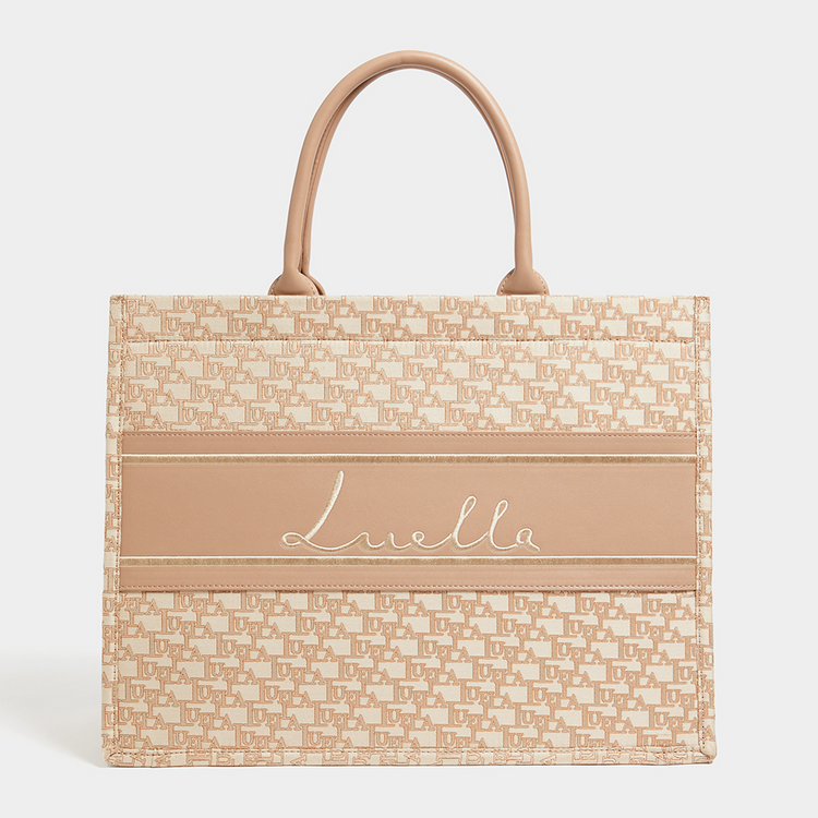 Luella Large Jacquard Tote Bag Luella Large Jacquard Tote Bag