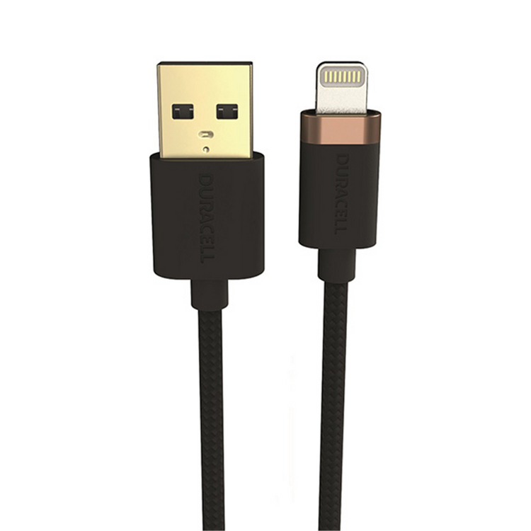 Duracell 2M USB A To Apple Lightning Braided Cable duracell-2m-usb-a-to-apple-lightning-braided-cable